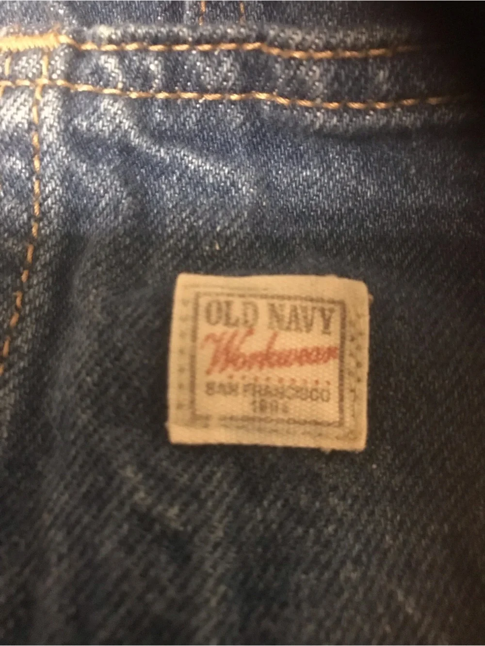 Old Navy classic denim